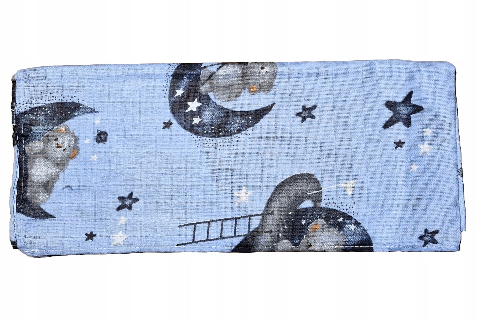 DIAPER TETRA COLORFUL 70x80 cotton BEAR moon