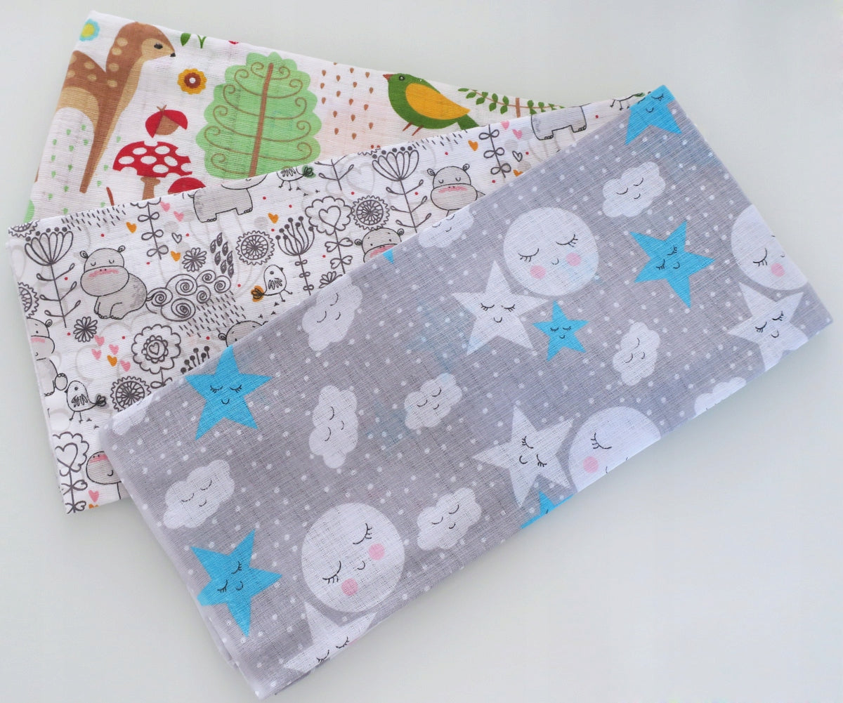 DIAPER diaper tetra COLOR Poland with tetra COTTON ANIMALS Diapers type reusable