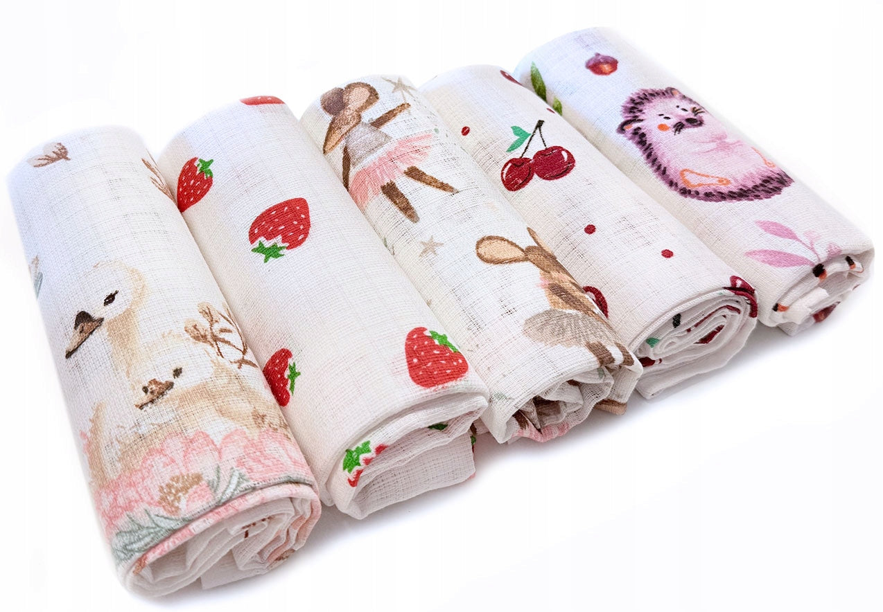 DIAPER tetra diaper 5-PACK SET OF 5 tetra diapers COTTON