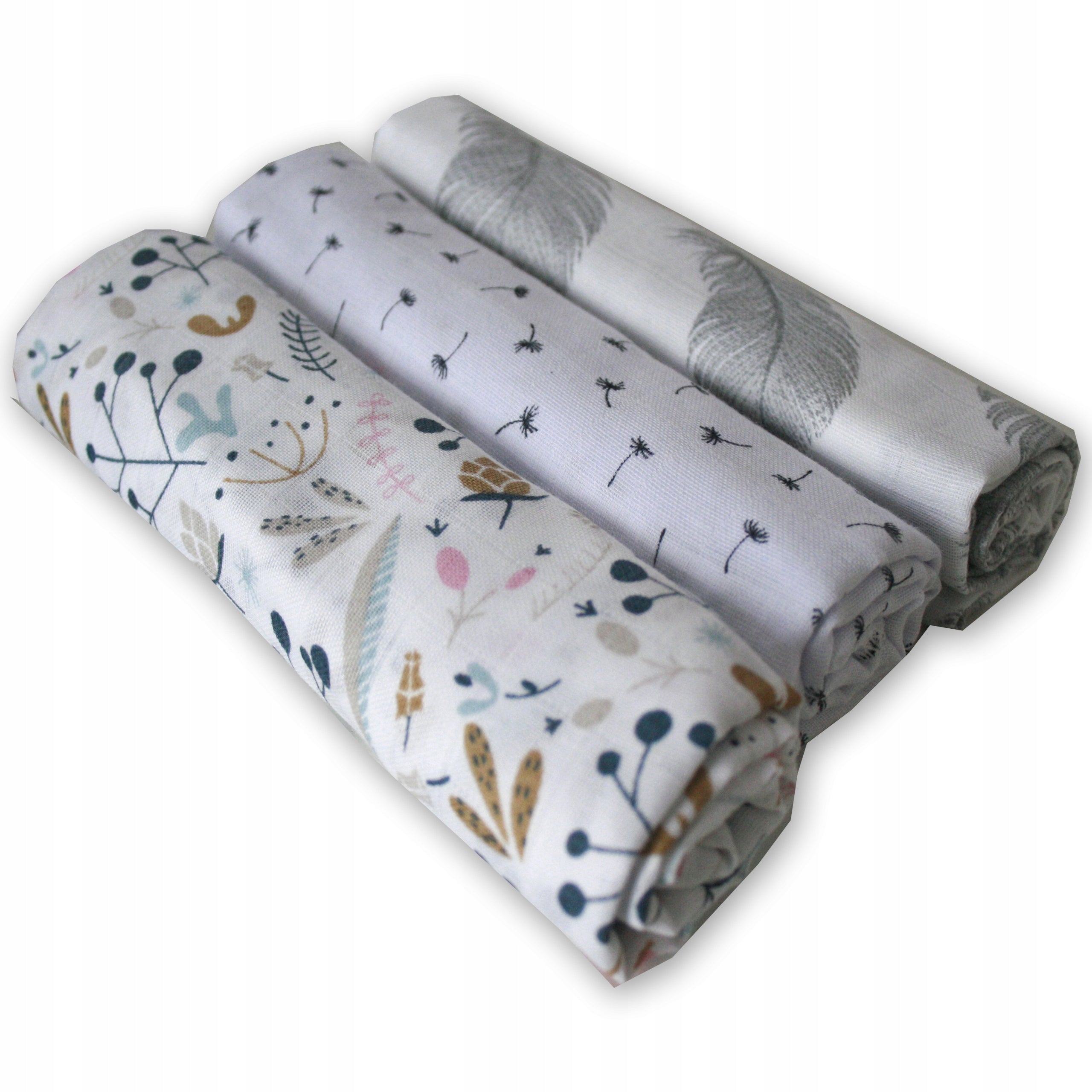 DIAPERS 3 PCS mix patterns 70x80 COTTON 100% quality DADA flannel