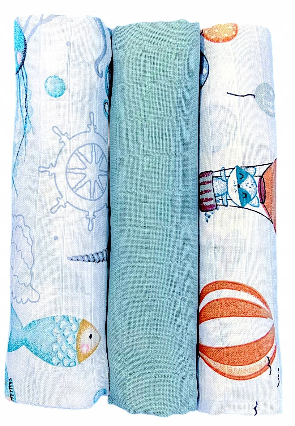 DIAPERS MUSLIN DIAPERS PREMIUM 3 PCS 60x75cm