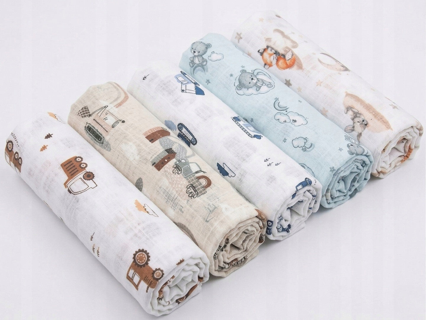 DIAPERS PREMIUM COTTON 100% SET OF 5PCS BABYMAM Medical device no