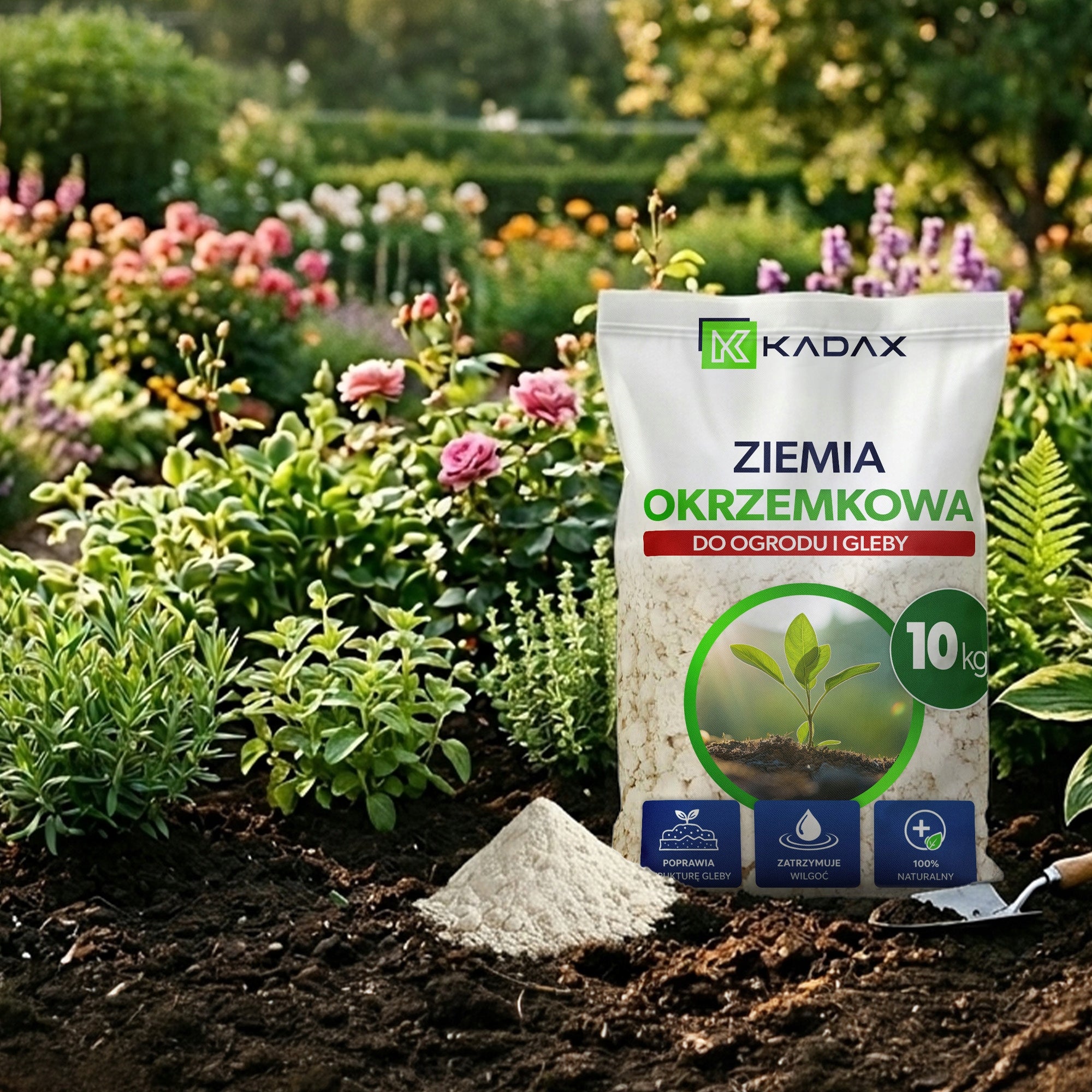 DIATOMACEOUS EARTH 20 KG DIATOMITE FERTILIZER FOR PLANT GARDEN IMPROVEMENT Packaging status original