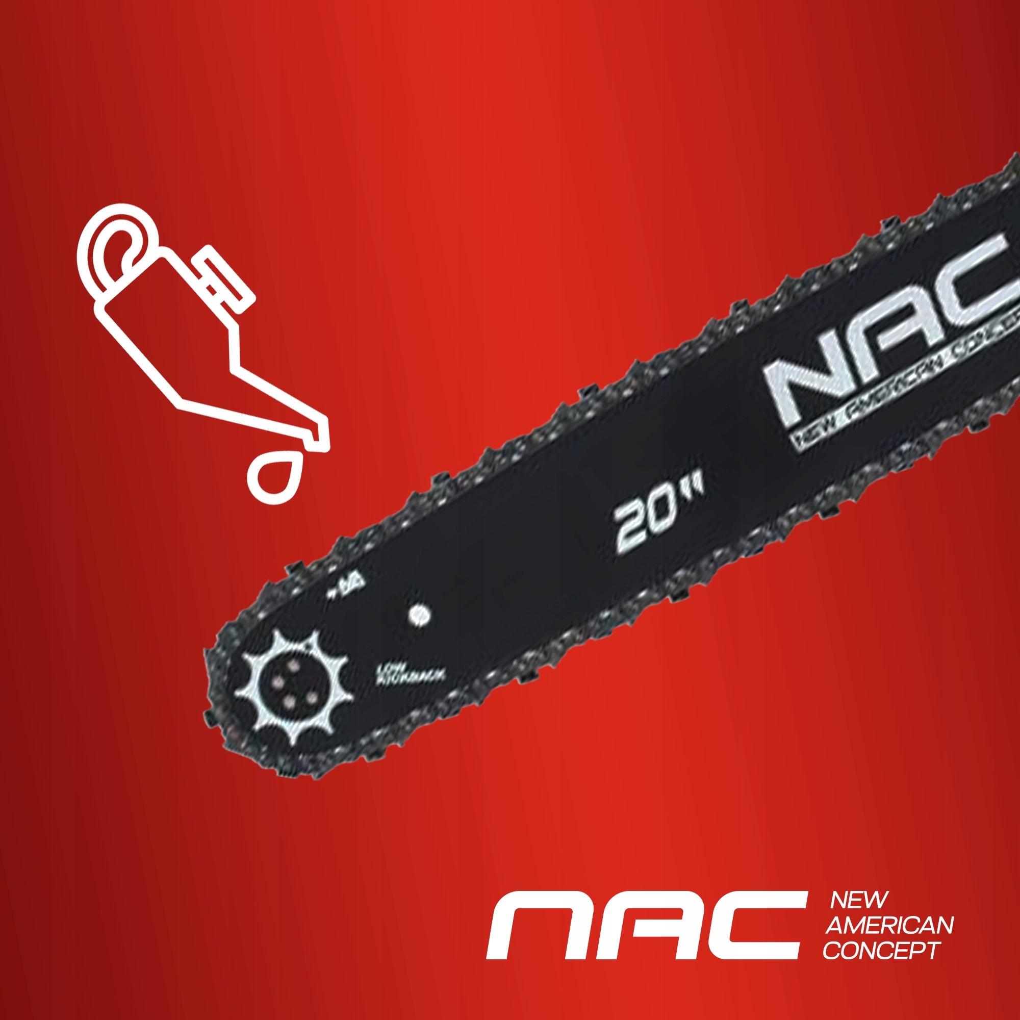 DIESEL CHAINSAW 61CC - NAC-CST61-50AC Chain manufacturer NAC