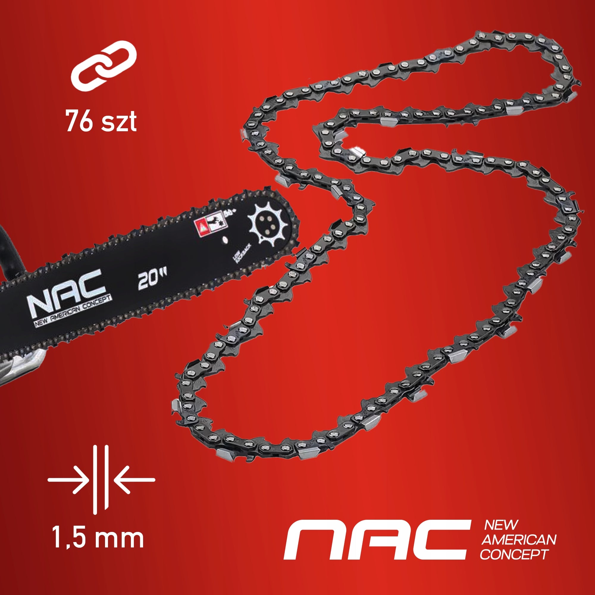 DIESEL CHAINSAW 61CC - NAC-CST61-50AC Power supply combustion