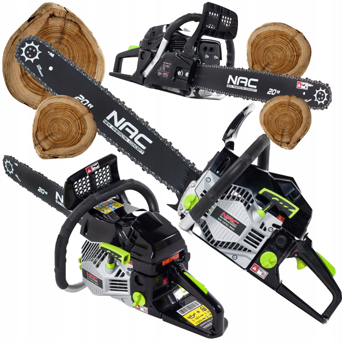 DIESEL CHAINSAW 61CC - NAC-CST61-50AC