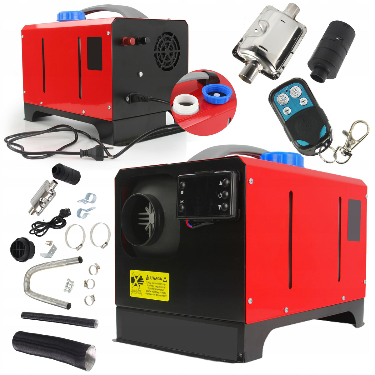 DIESEL HEATER OIL BLOWER HEATING WEBASTO ON 12/230V 9KW