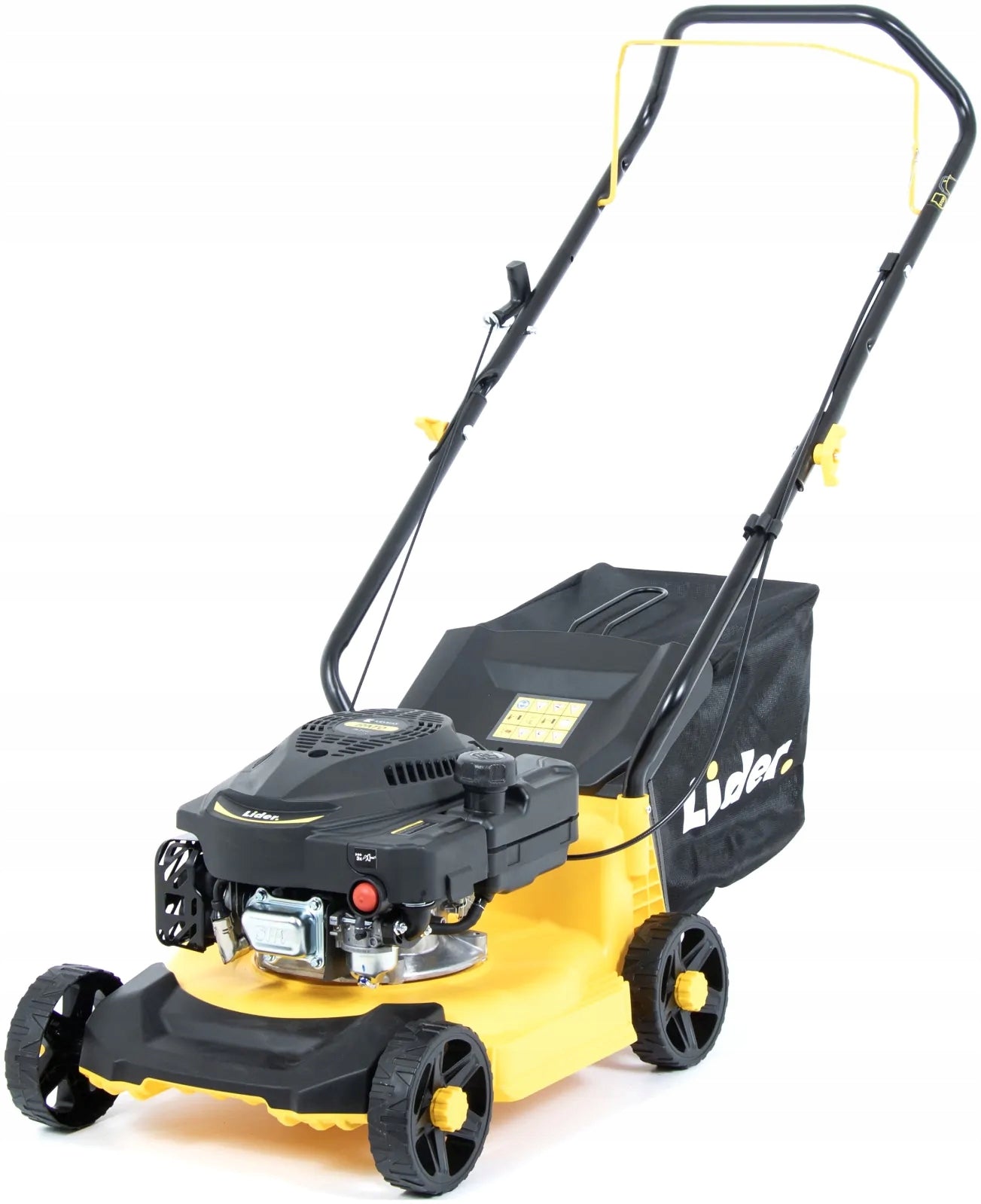 DIESEL LAWN MOWER 39cm 2,2KM LIGHT + BASKET 35L LIDER RK16PP79R Brand Lider
