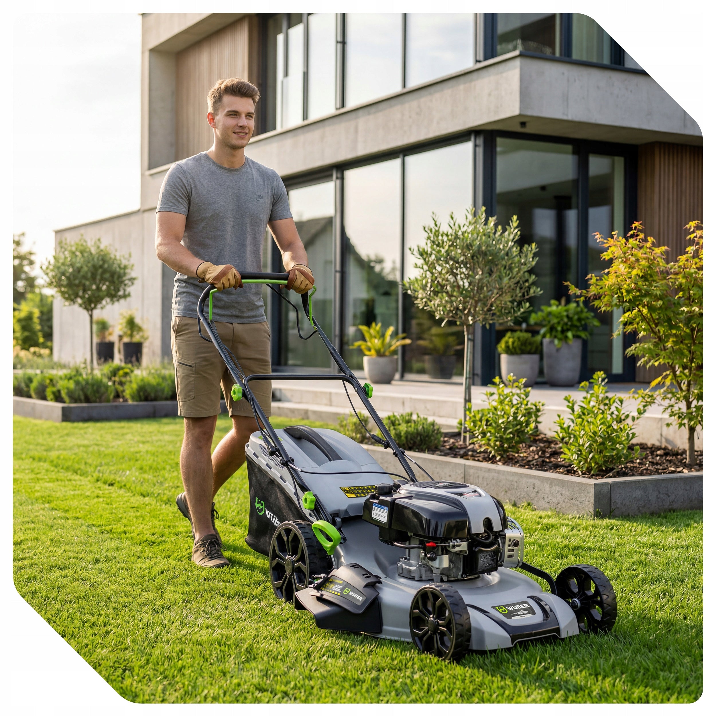 DIESEL MOWER WITH DRIVE BRIGGS & STRATTON 750 FOR GRASS STRONG 51CM PRO Packaging status original
