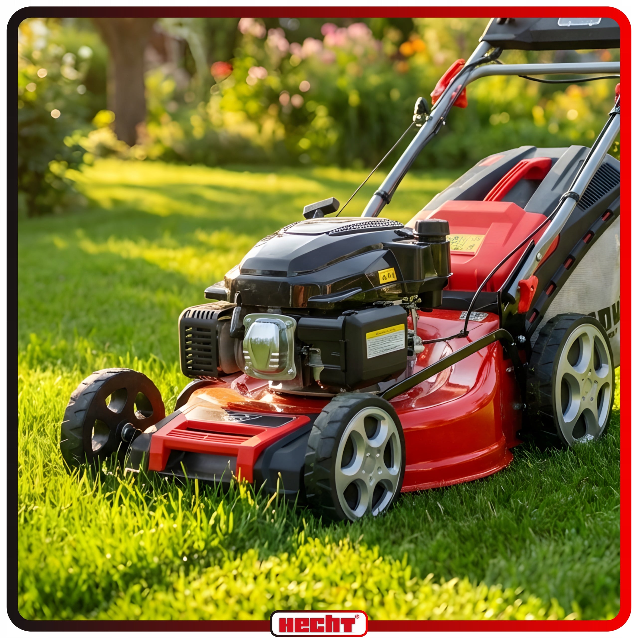 DIESEL MOWER WITH DRIVE HECHT 554SXE STARTER ELECTRIC POWER 6 KM Manufacturer code HECHT554SXE