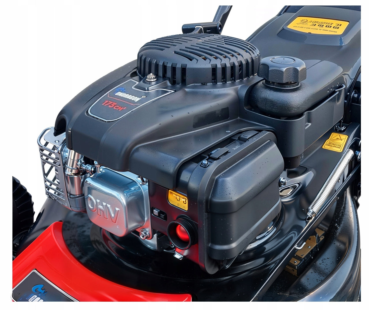 DIESEL MOWER WITH DRIVE STRONG DURABLE METAL CONSTRUCTION 51cm 9KM Mowing width 52 cm