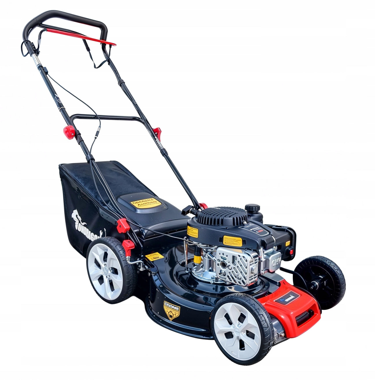 DIESEL MOWER WITH DRIVE STRONG DURABLE METAL CONSTRUCTION 51cm 9KM Product weight with unit packaging 44 kg