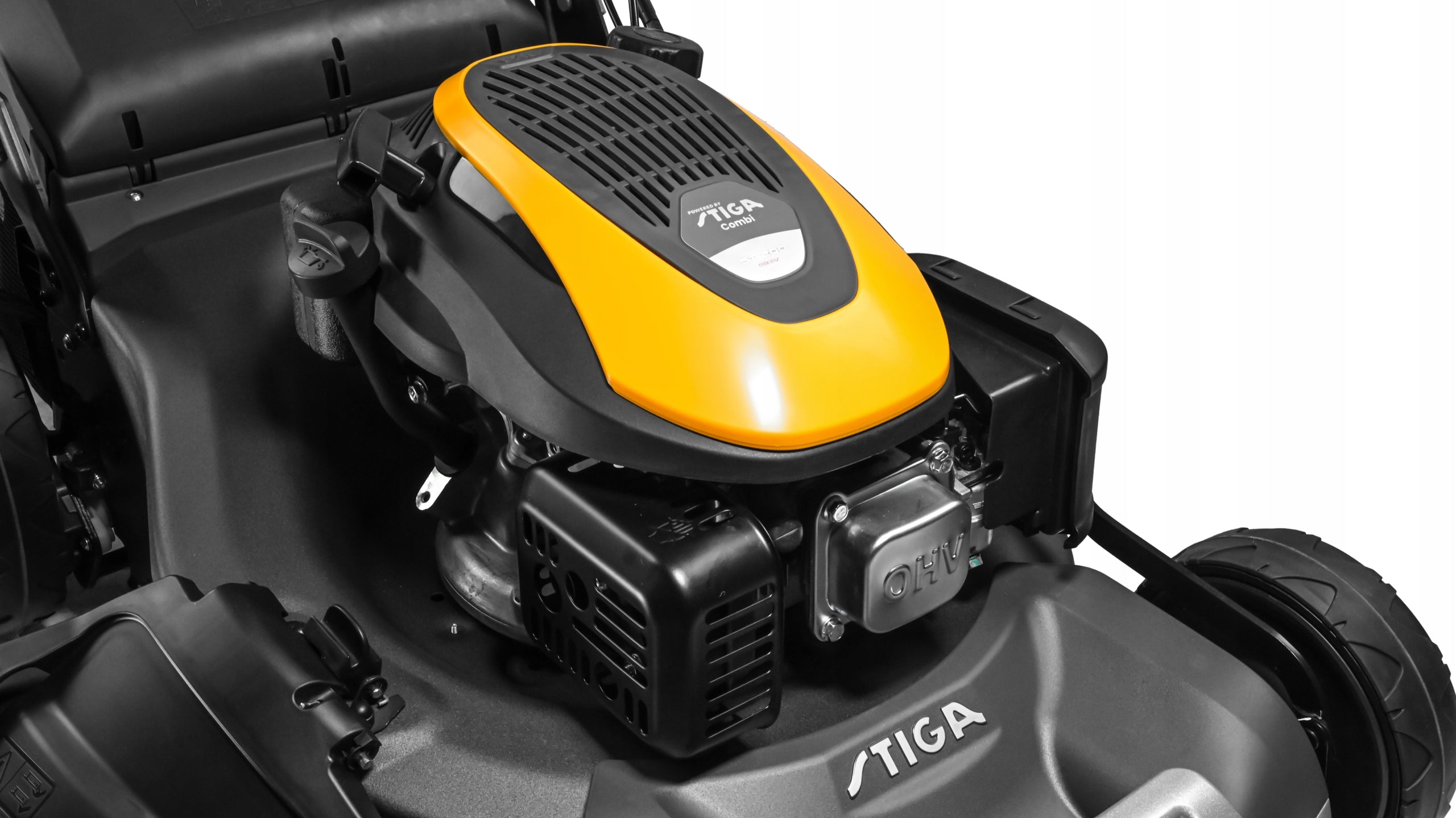 DIESEL MOWER WITH STIGA Combi 955V 53CM 196CM3 70L Mowing width 53 cm