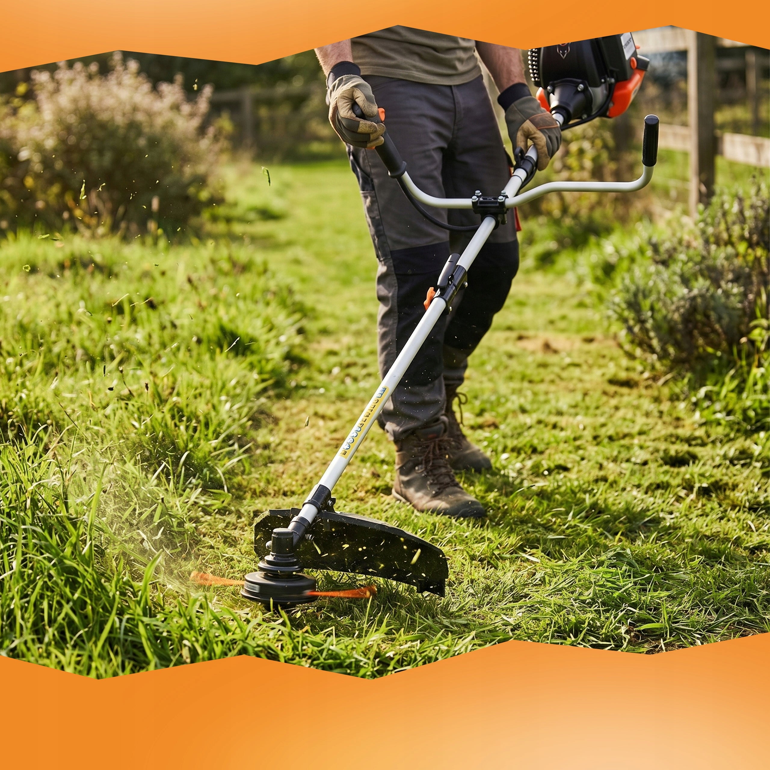 DIESEL SCYTHE FUXTEC 4-STROKE 2,5KM ENGINE TRIMMER BRUSH CUTTER PRO Power supply combustion