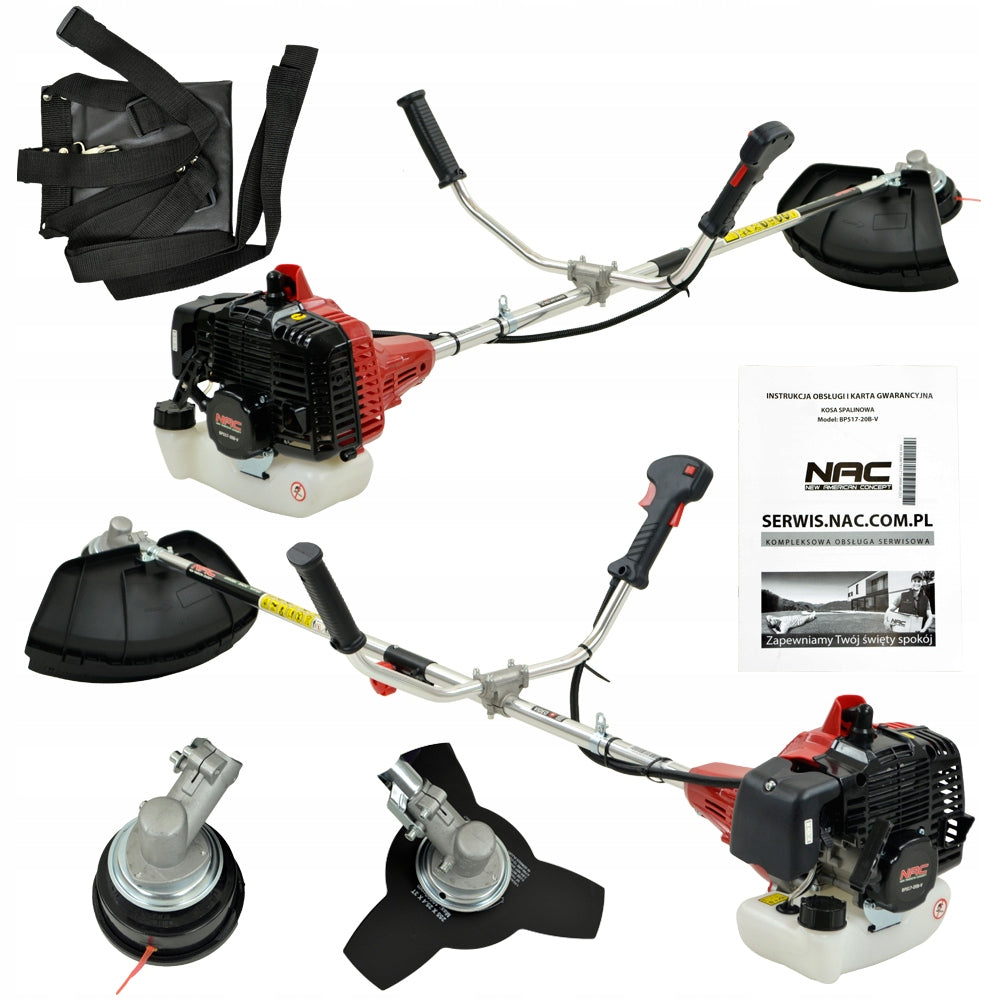 DIESEL SCYTHE NAC POWER 2.3 KM CUTTING DISC 25,5 CM LINE HEAD 42 CM