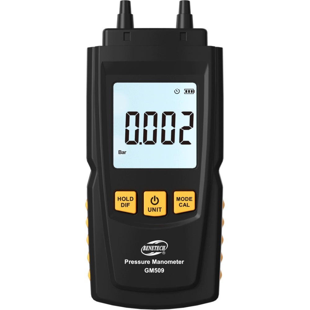 DIFFERENTIAL PRESSURE GAUGE DIGITAL PRESSURE METER VACUUM TESTER 100 kPa Brand Benetech