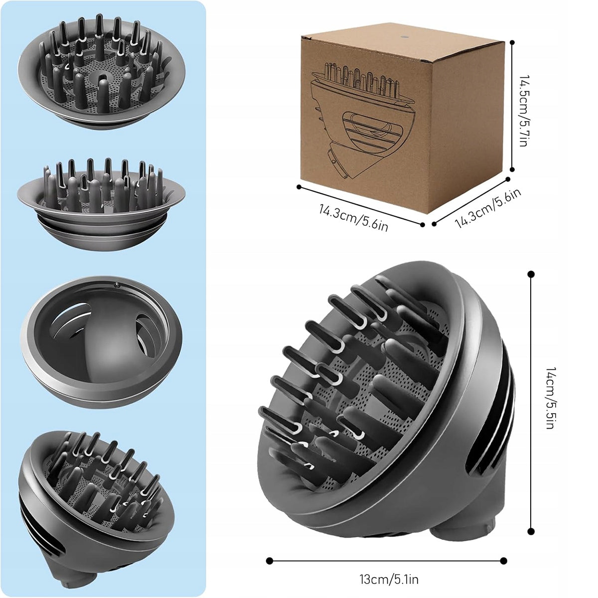 DIFFUSER FOR Dyson Airwrap HS05 HS01 HS08 FOR DRYERS AKCESORIA UNIVERSAL Manufacturer code 6911410366492