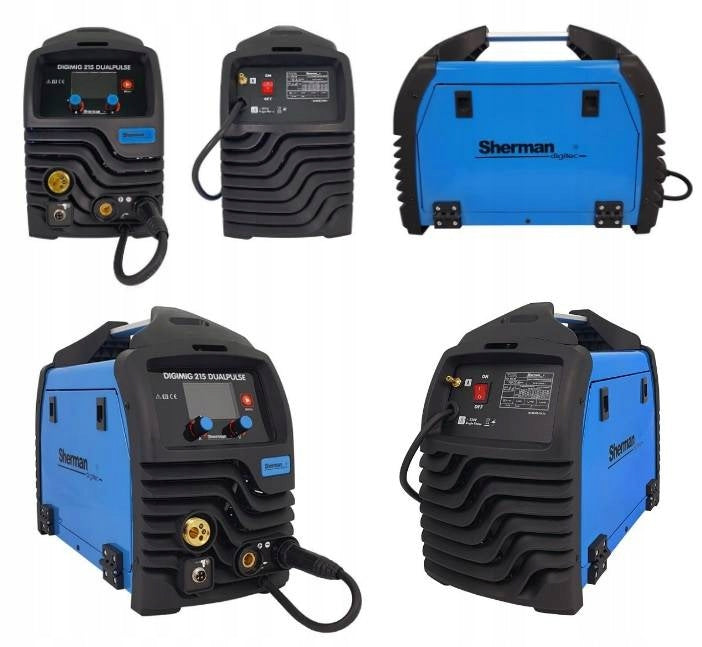 DIGIMIG 215 Dual Pulse 4R MIG/MAG TIG MMA Inverter Welding Machine Synergy Manufacturer code DIGIMIG 215 DUALPULSE KPWN_2