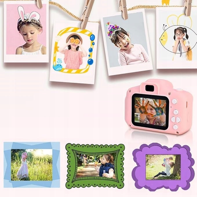 DIGITAL BABY CAMERA WITH MUSIC GAMES 12MP CARD 32G VIDEO 1080P Brand Faburo