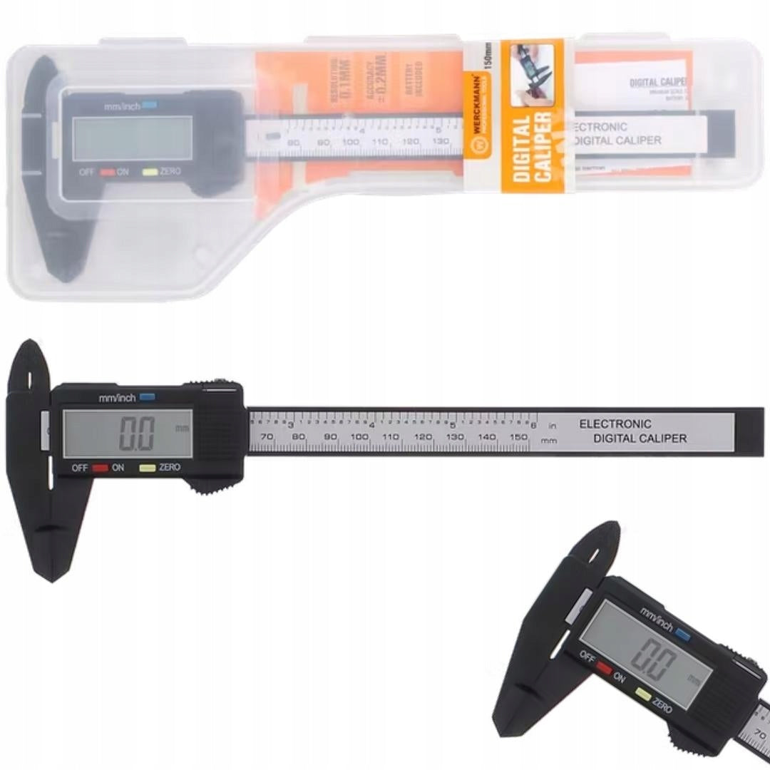 DIGITAL CALIPER ELECTRONIC WORKSHOP METER CASE 150 mm