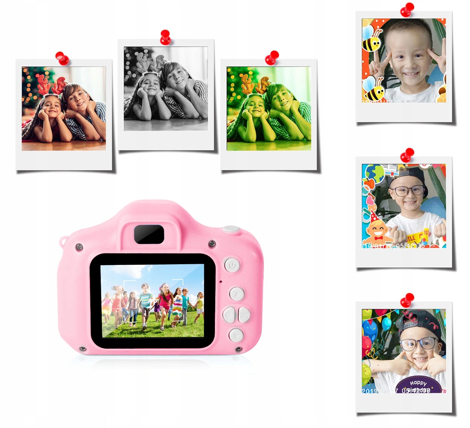 DIGITAL CAMERA 12MPX TOY FOR KIDS CAMERA + 4 GAMES Brand Lewer
