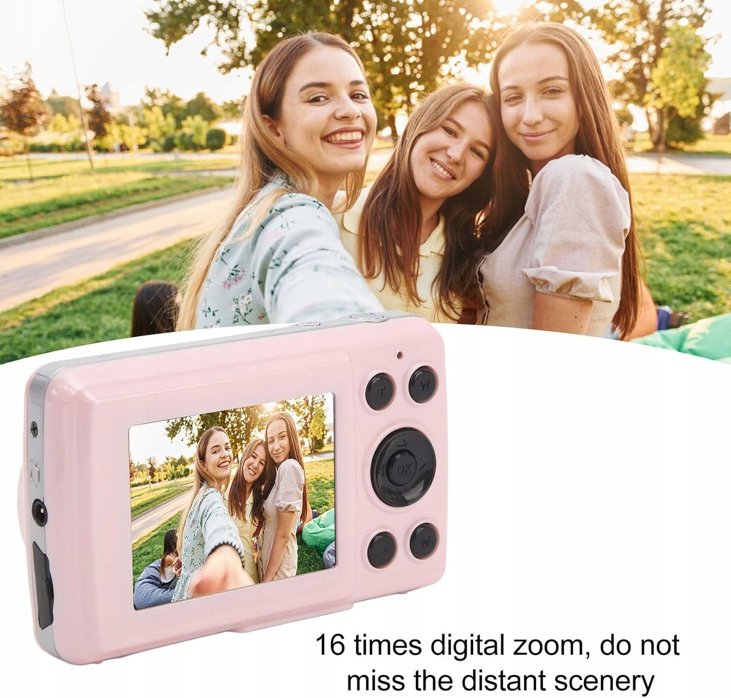 DIGITAL CAMERA 16MP 1080P ZOOM 16X SCREEN 2,4 INCH STABILIZATION Brand no brand