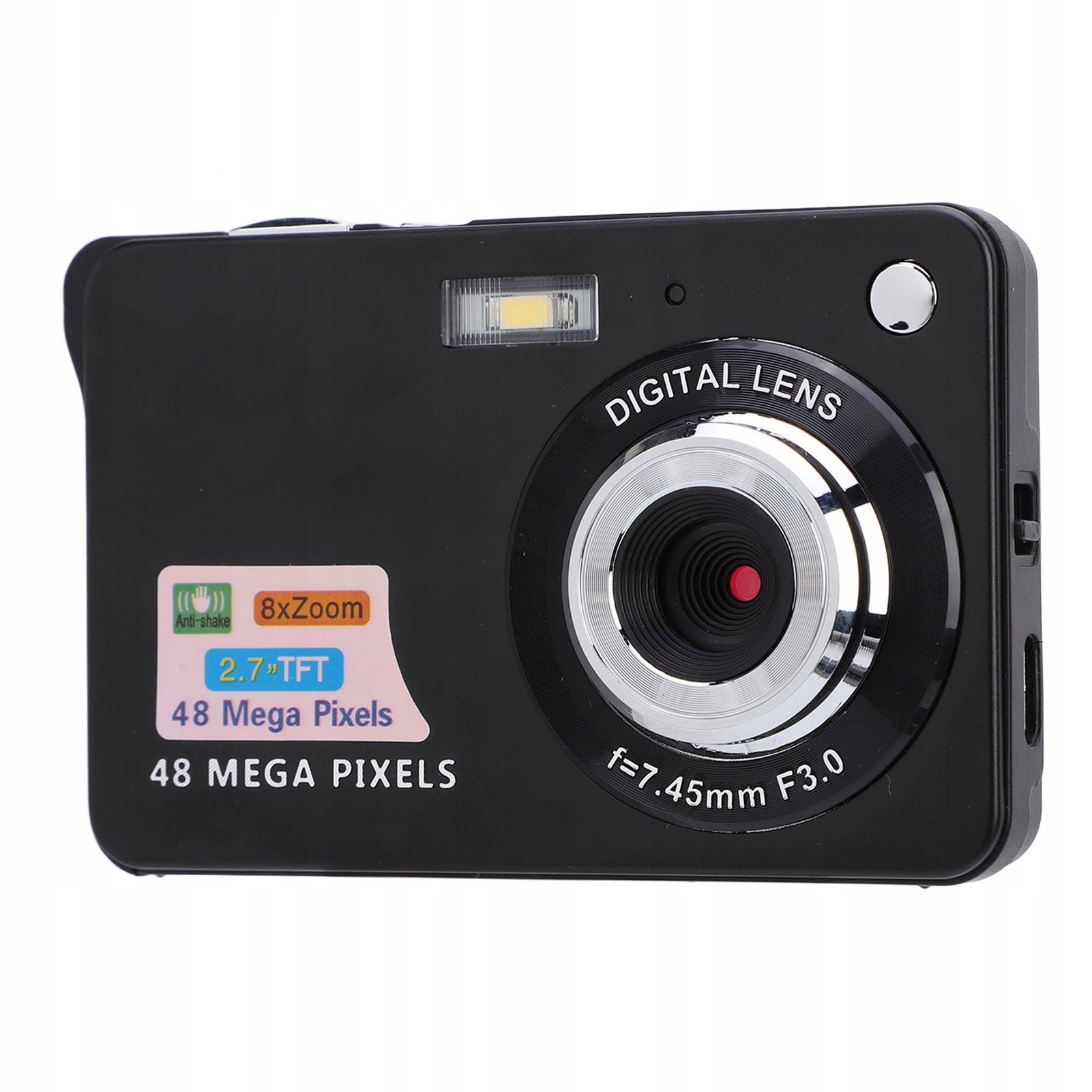 DIGITAL CAMERA 48MP 4K 8X ZOOM 20 FILTERS 2,7 INCH ANTI BN SCREEN Brand no brand