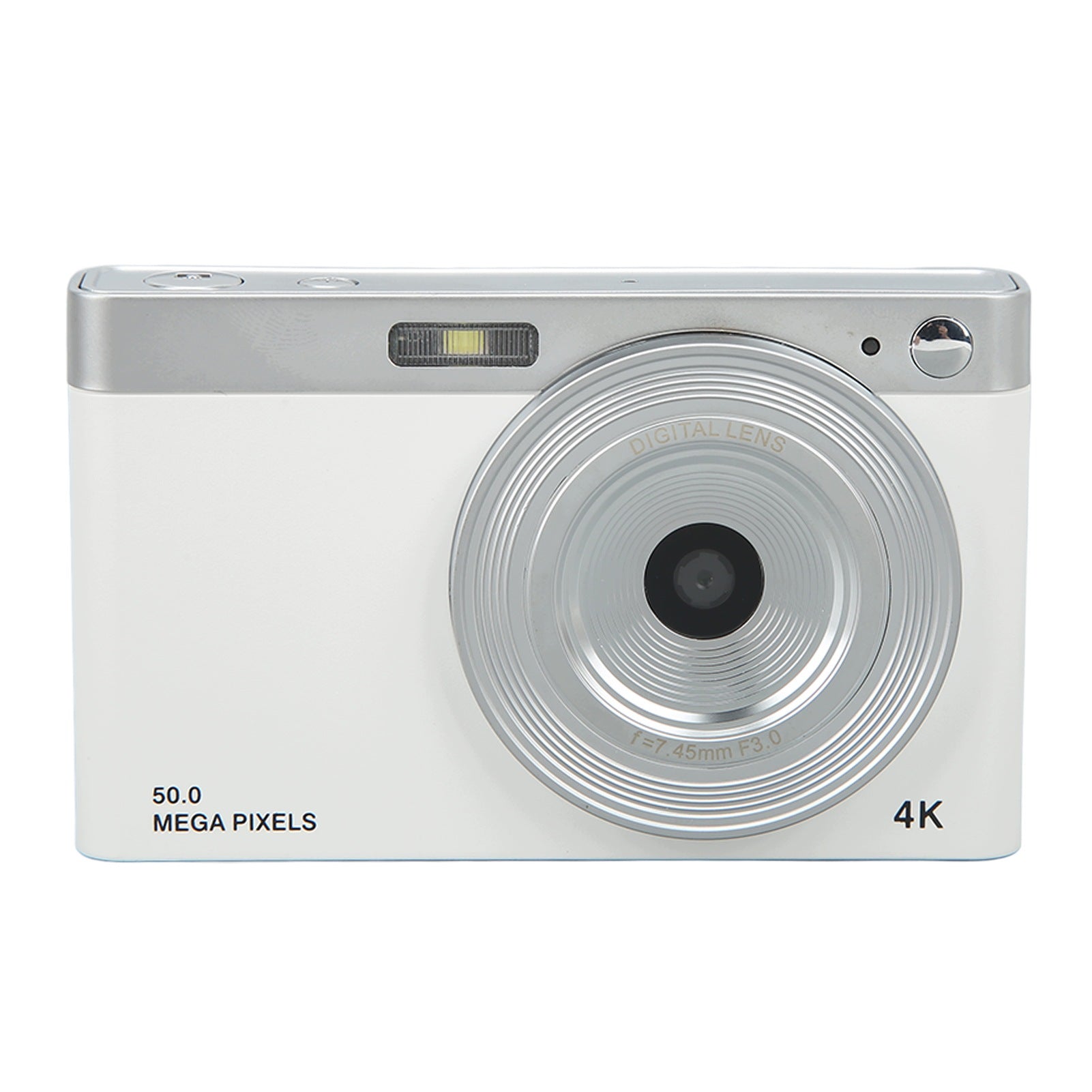 DIGITAL CAMERA 4K 2.88" HD MIRRORLESS AF 16X ZOOM 50MP WHITE Packaging status original