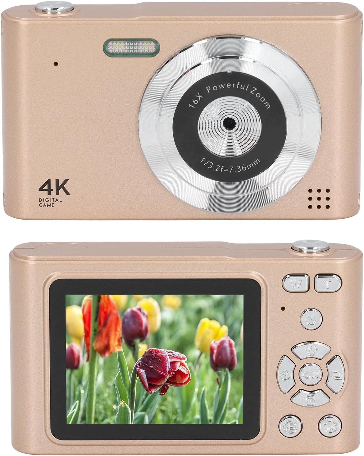 DIGITAL CAMERA 4K 48MP 16X ZOOM IMAGE STABILIZATION SCREEN 2,4" Resolution 0 Mpx