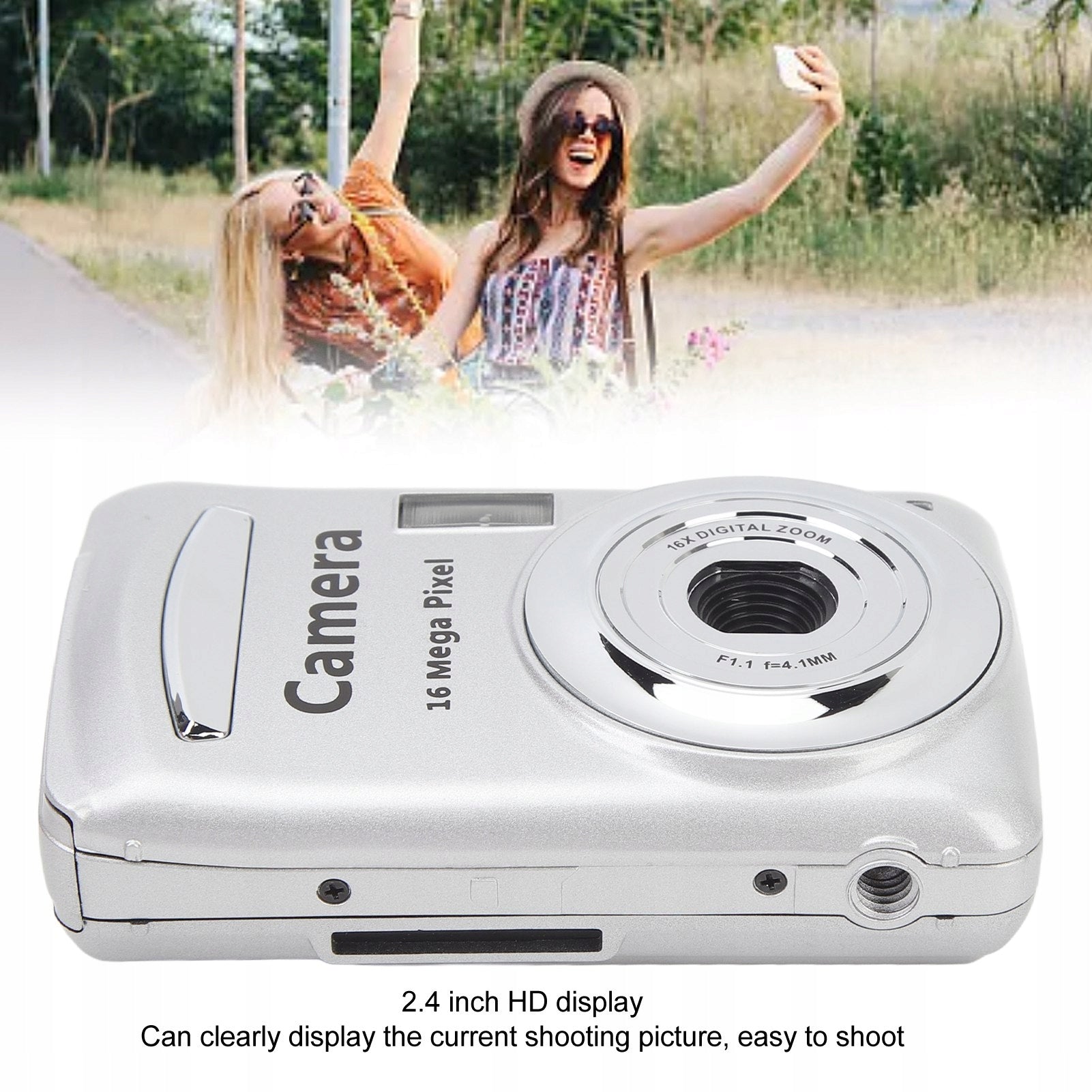 DIGITAL CAMERA AUTOMATIC ZOOM 16X 2,4 INCH 1080P Brand no brand