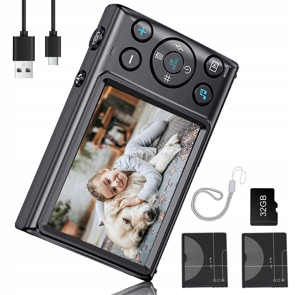DIGITAL CAMERA COMPACT PORTABLE HD 4K 64MP 18X