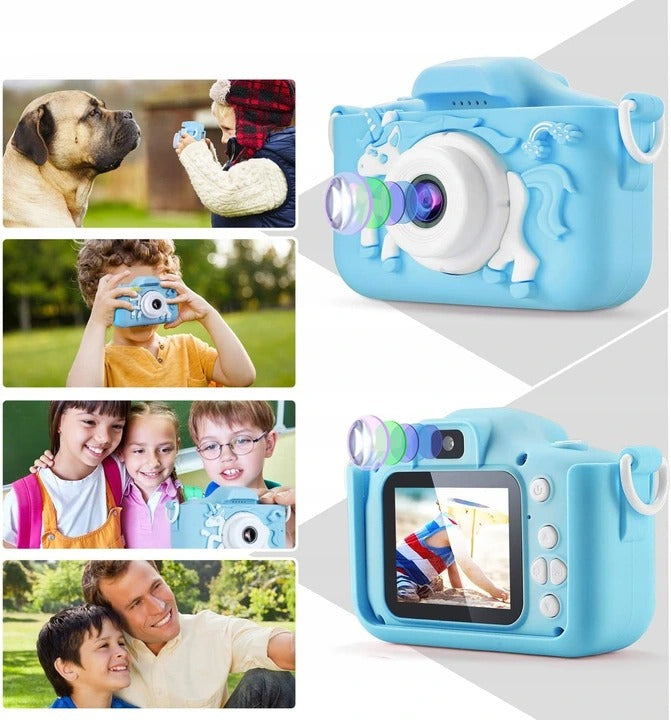 DIGITAL CAMERA FOR CHILDREN CAMERA TOY GAME + 32GB CARD Brand no brand