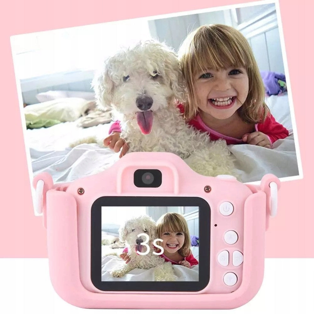 DIGITAL CAMERA FOR CHILDREN DOG CAMERA GAME Color blue