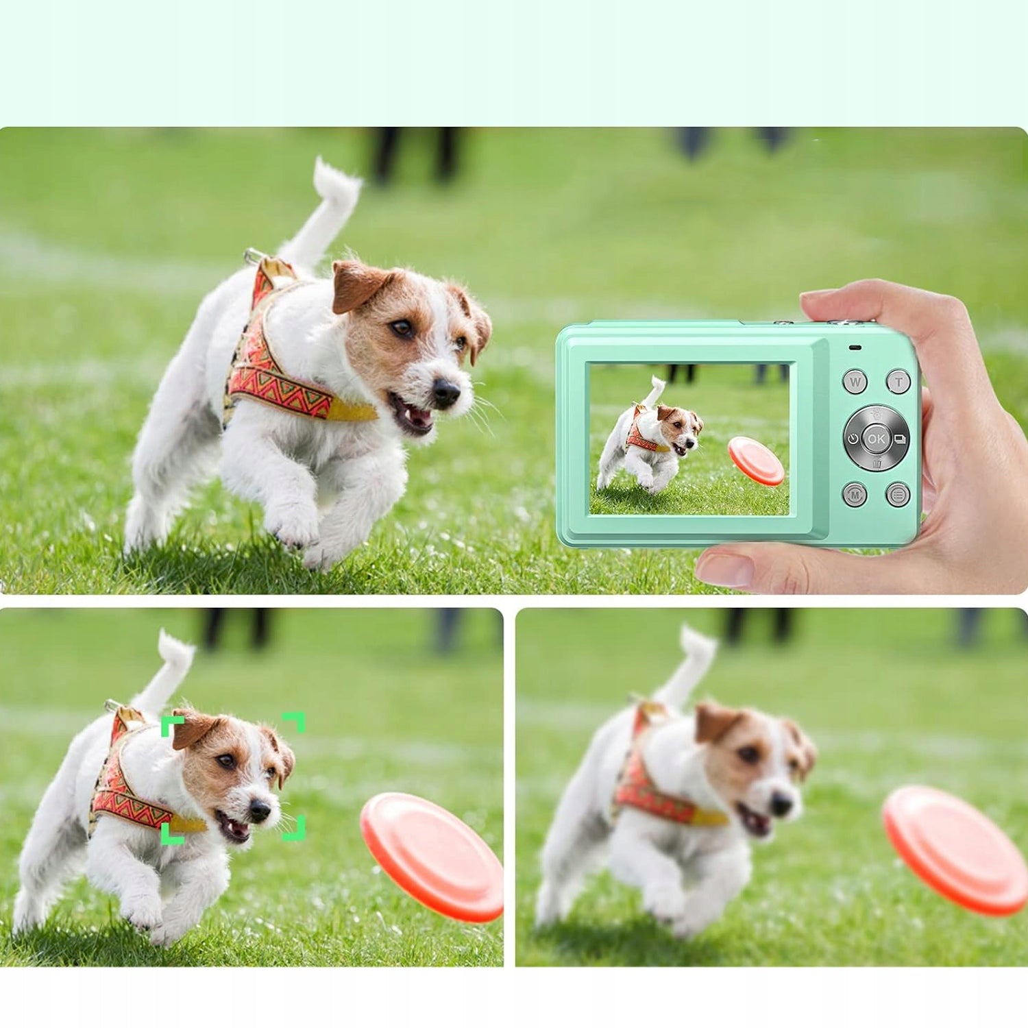 DIGITAL CAMERA HD 16X ZOOM FOR KIDS MINI CAMERA +32GB CARD Brand no brand
