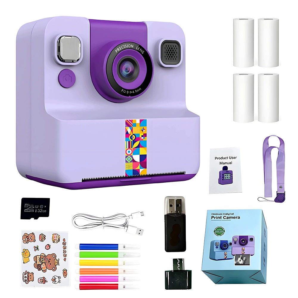 DIGITAL CAMERA INSTANT PRINT MINI PRINTER CAMERA FOR KIDS