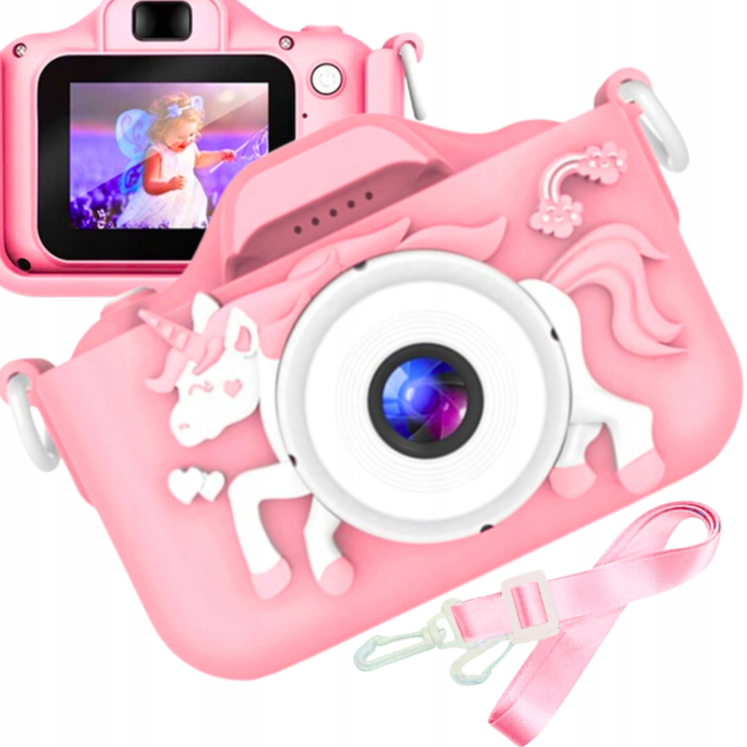 DIGITAL CAMERA UNICORN PINK DIGITAL CAMERA FOR CHILDREN Packaging status original