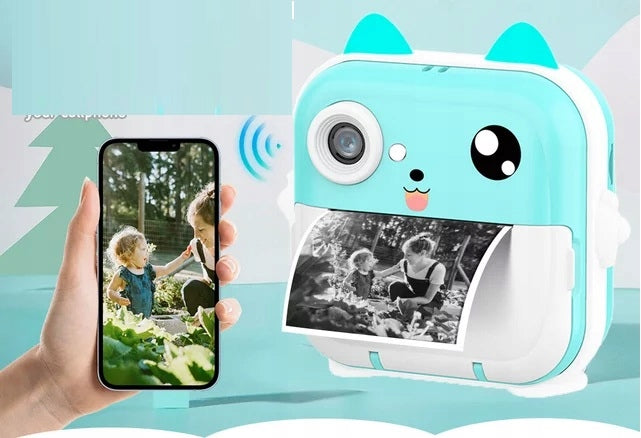 DIGITAL CAMERA WITH PRINTER FOR CHILDREN GAMES ROLLERS N Brand no brand