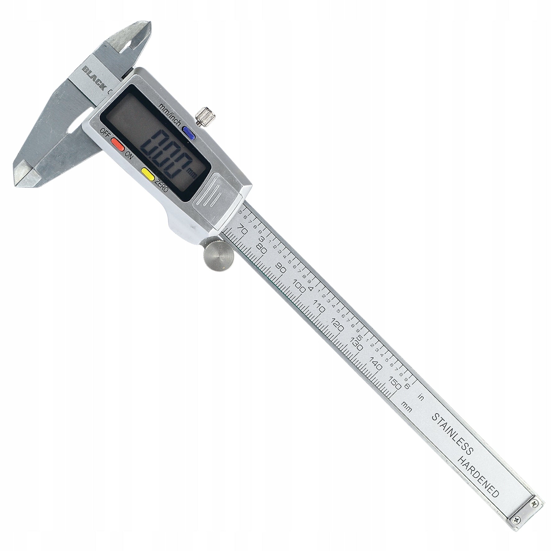 DIGITAL ELECTRONIC CALIPER 150 mm BLACK + CASE + BATTERIES Manufacturer code 27000