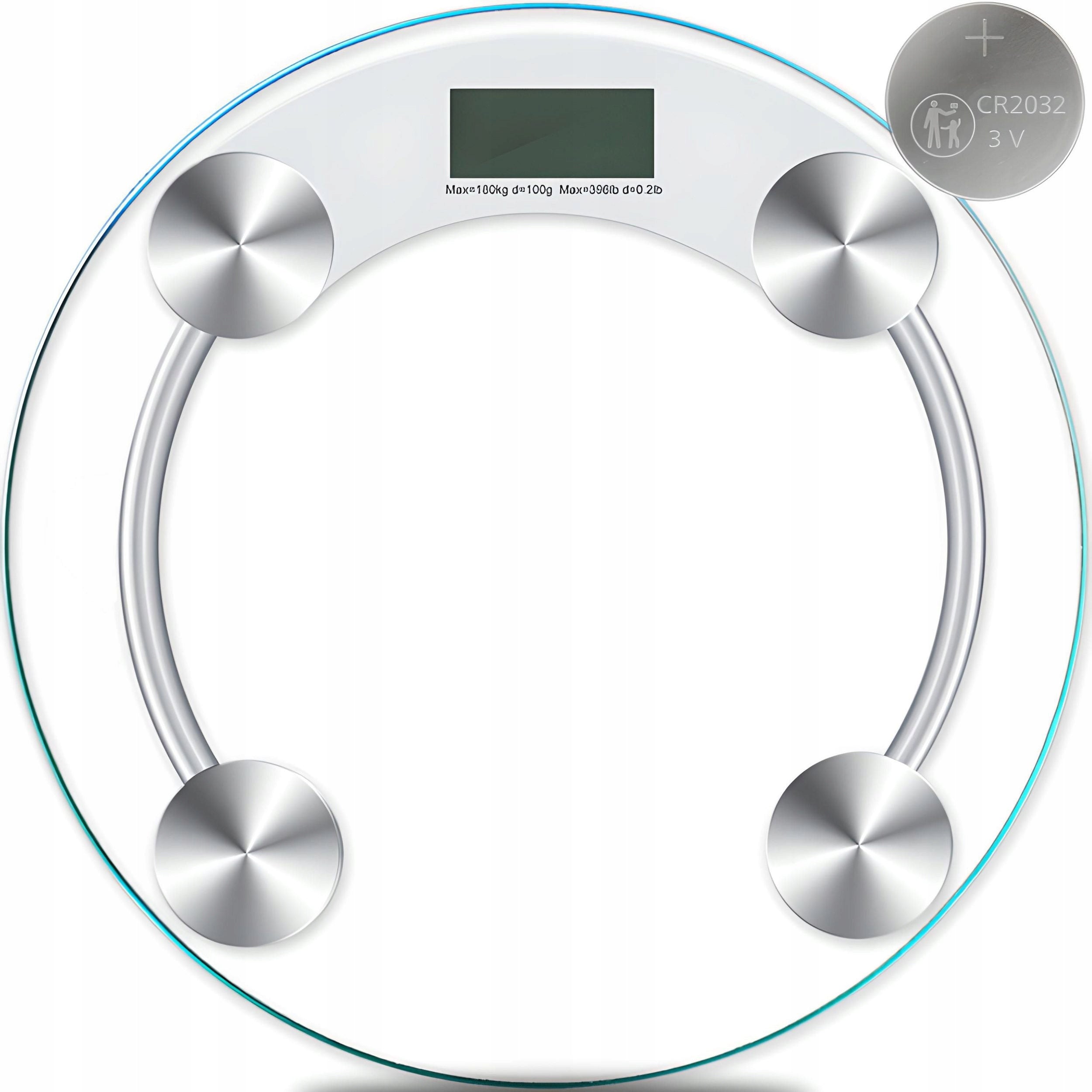 DIGITAL ELECTRONIC GLASS BATHROOM SCALE 2003A 180KG