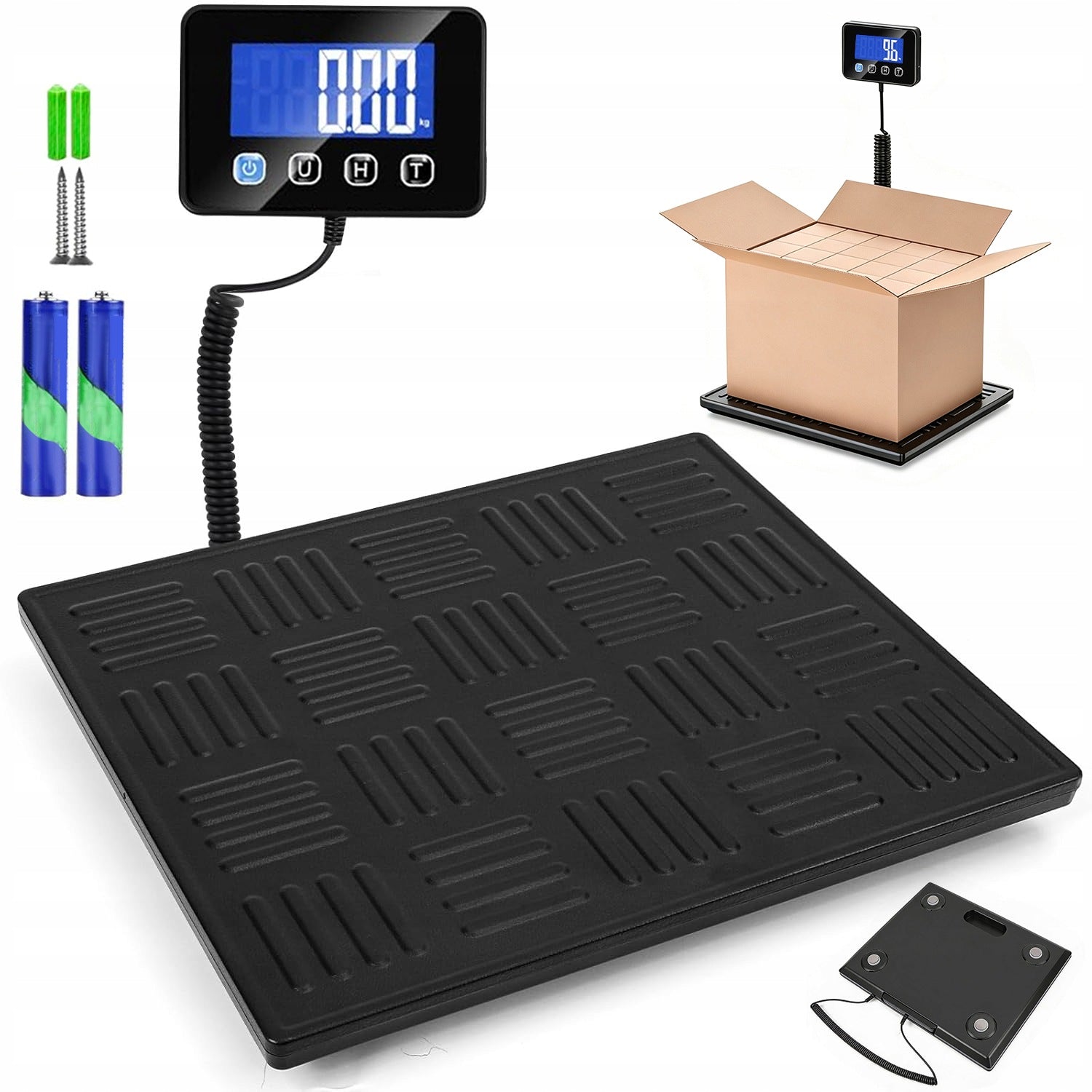 DIGITAL ELECTRONIC SCALE 300KG HOLD AND TARE FUNCTION HIGH ACCURACY LCD
