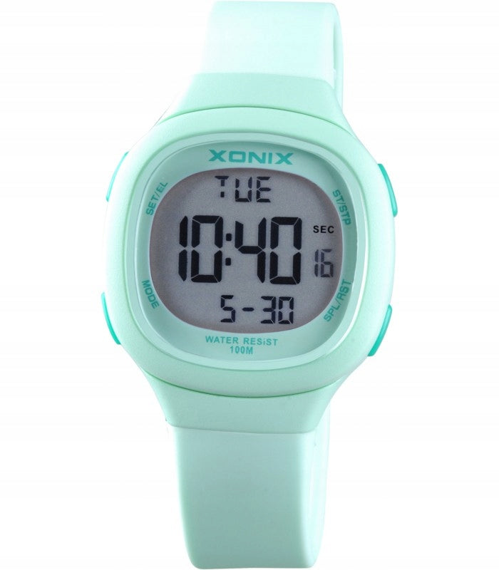 DIGITAL Girls' Watch XONIX BBF Backlight Swimming LARGE NUMBERS