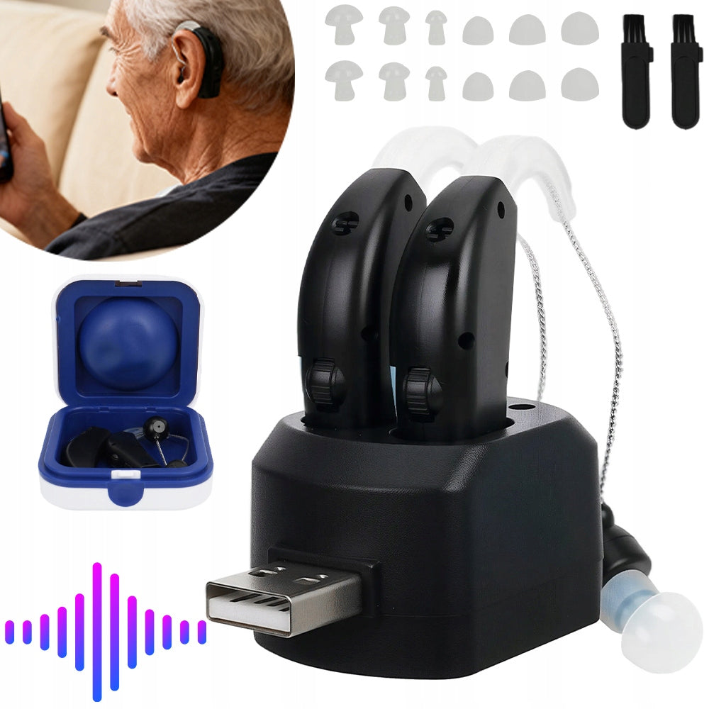 DIGITAL HEADPHONE AMPLIFIER SMALL SOUND AMPLIFIER HEARING AIDS