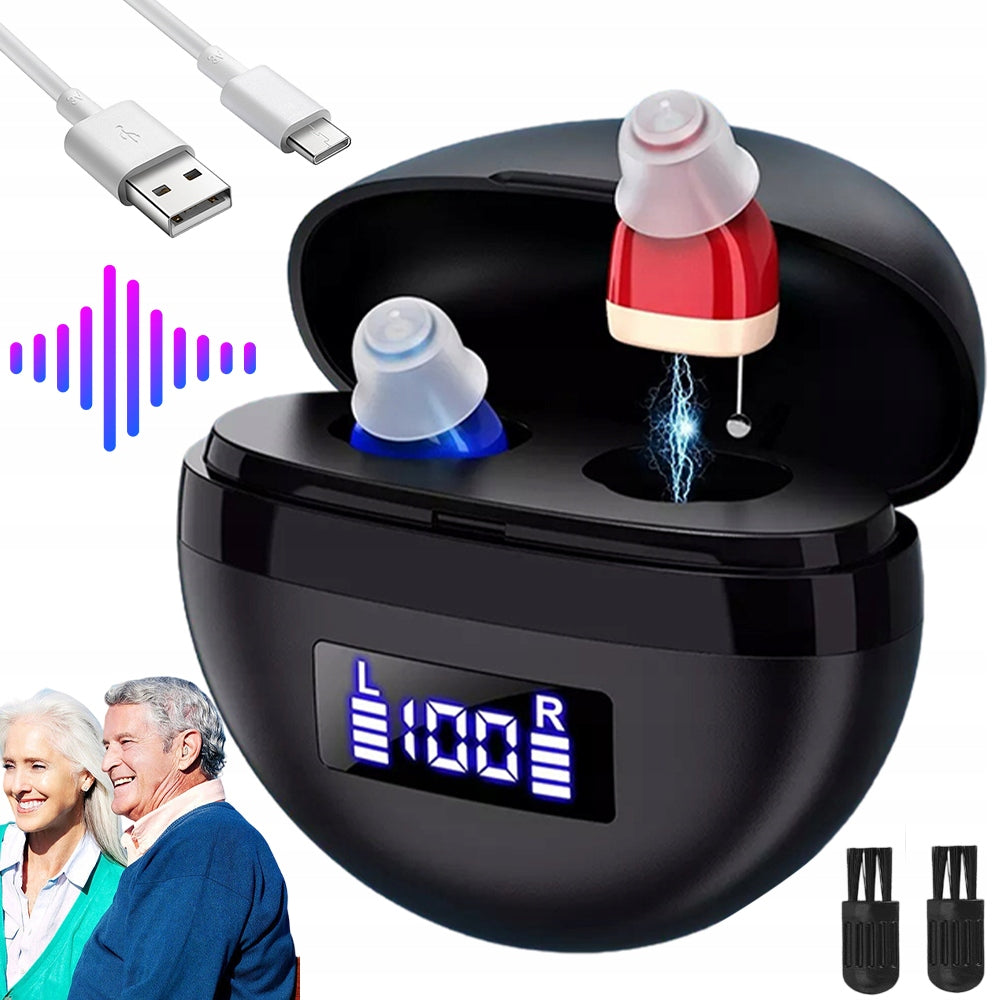 DIGITAL HEARING AMPLIFIER WITH NOISE CANCELLATION AND USB VOLUME CONTROL