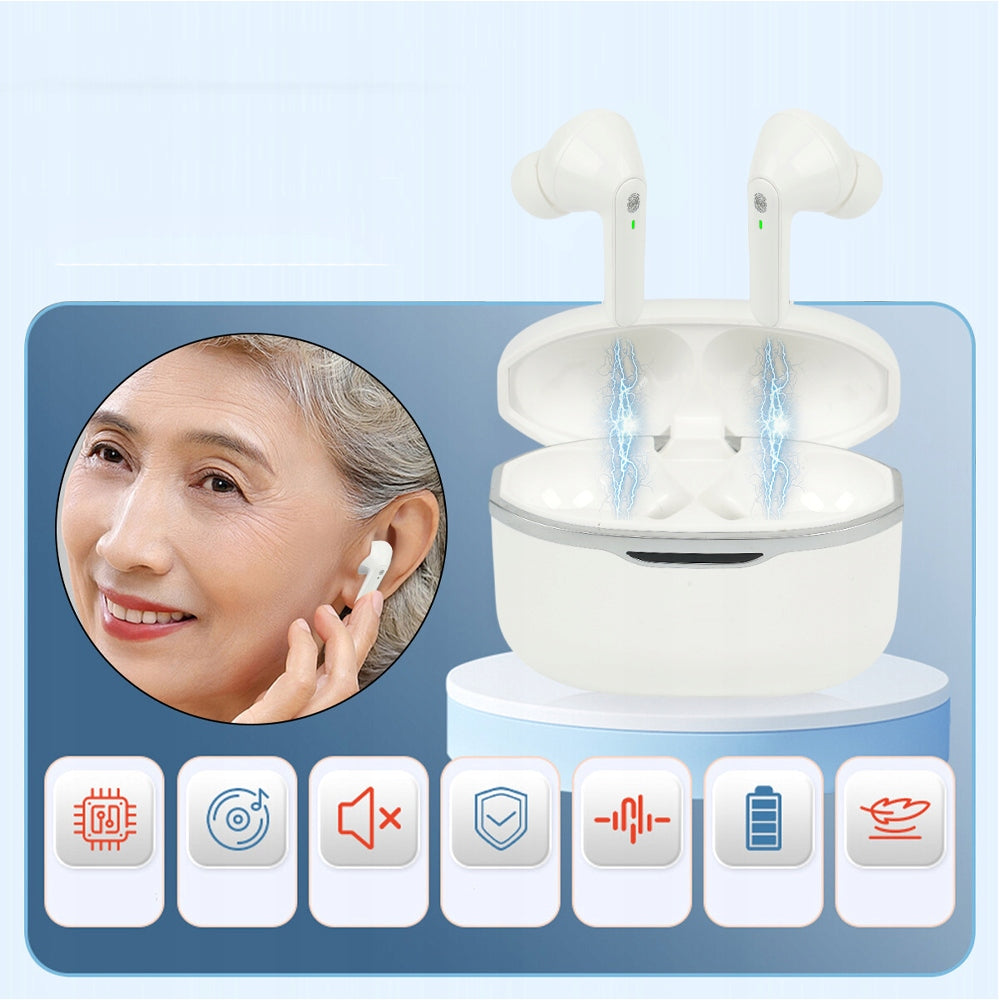 DIGITAL HEARING AMPLIFIERS, HEARING AID BLUETOOTH 5.3 HEADPHONES Packaging status original