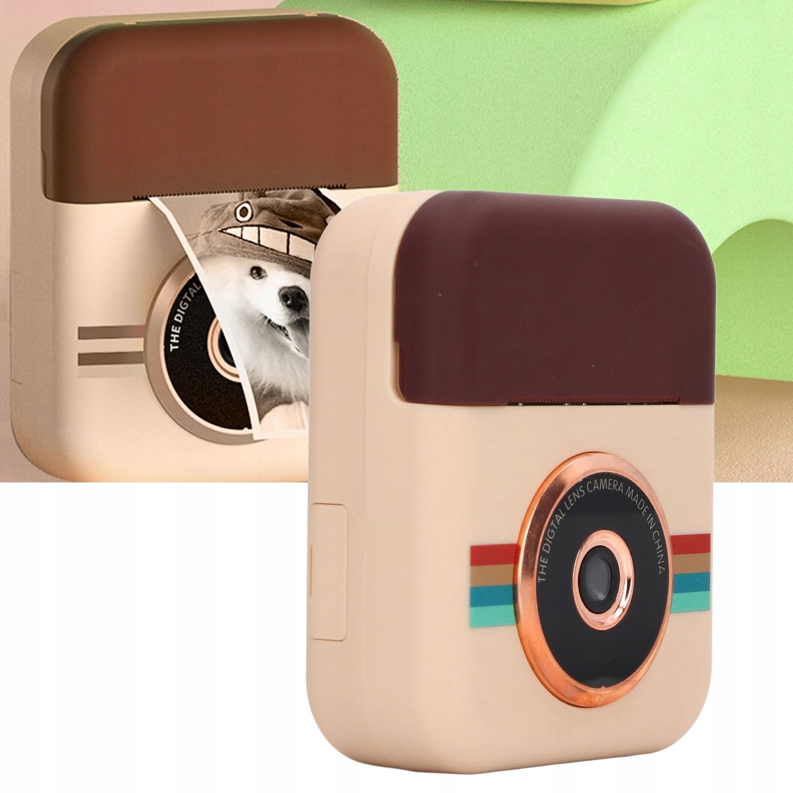 DIGITAL INSTANT CAMERA WITH CHILDREN'S PRINTER Brand no brand