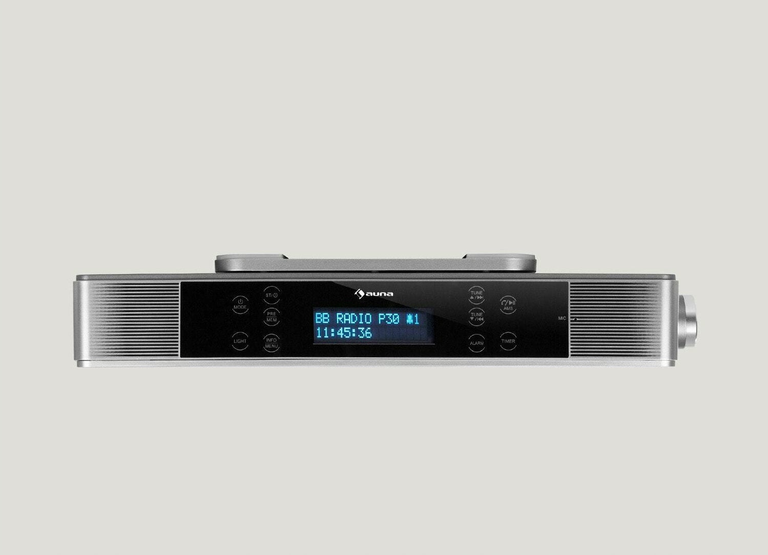 DIGITAL KITCHEN RADIO SUSPENDED FM DAB+ BT LAMP SPEAKERPHONE Brand Auna