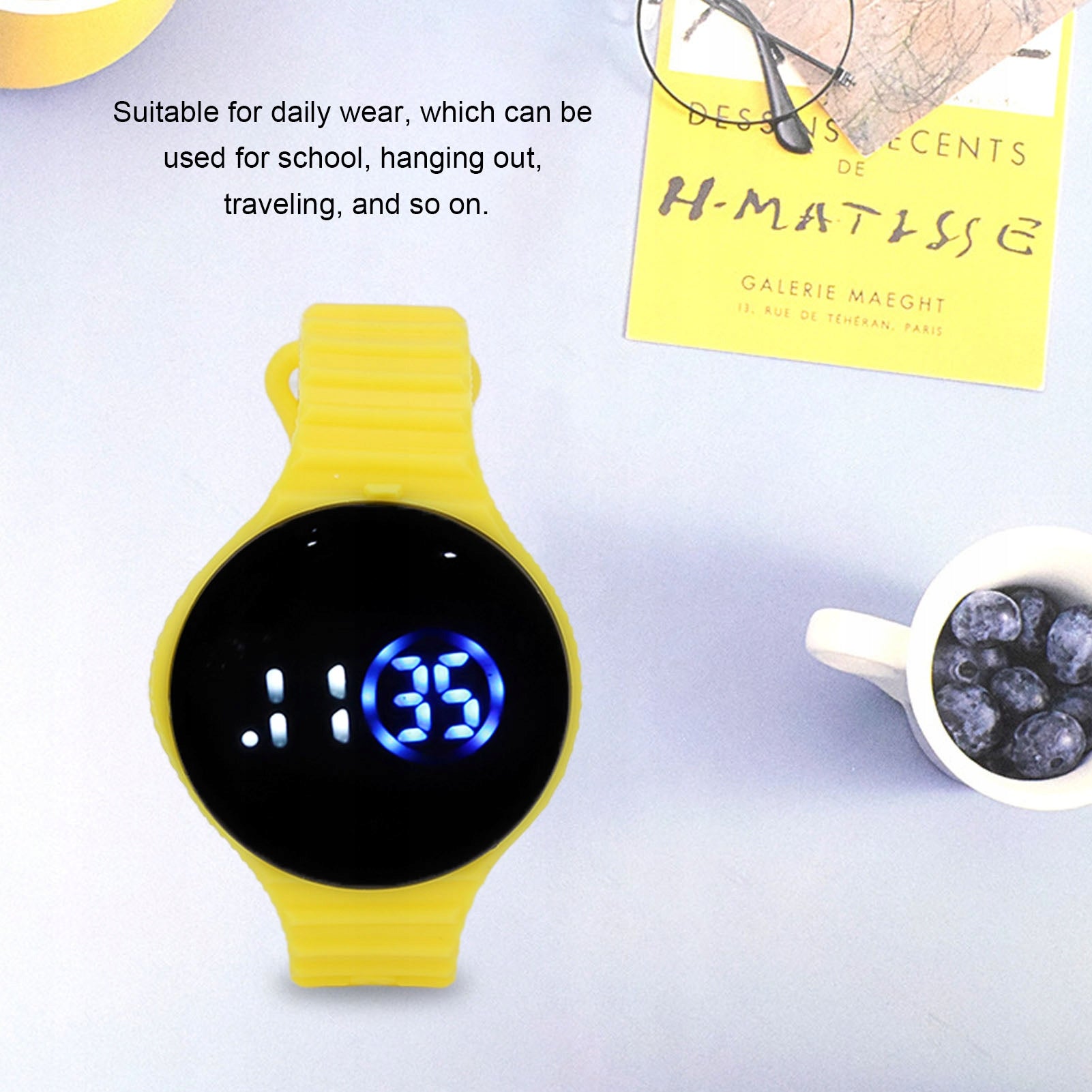 DIGITAL LED CHILDREN'S WATCH WATERPROOF SILICONE Brand no brand