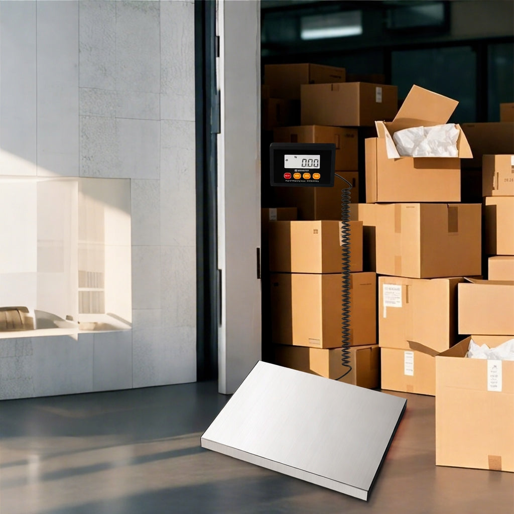 DIGITAL PARCEL SCALE up to 200kg with HOLD function and LCD tare postal scale Packaging status original