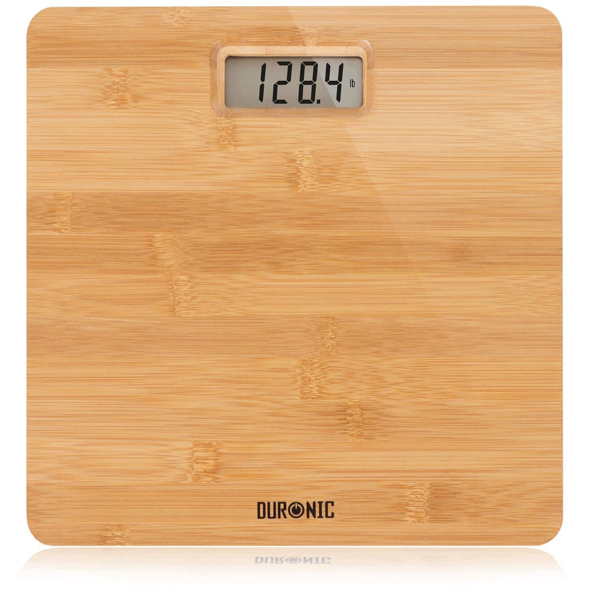 DIGITAL PERSONAL SCALE 180 KG LCD BAMBOO ECO-FRIENDLY
