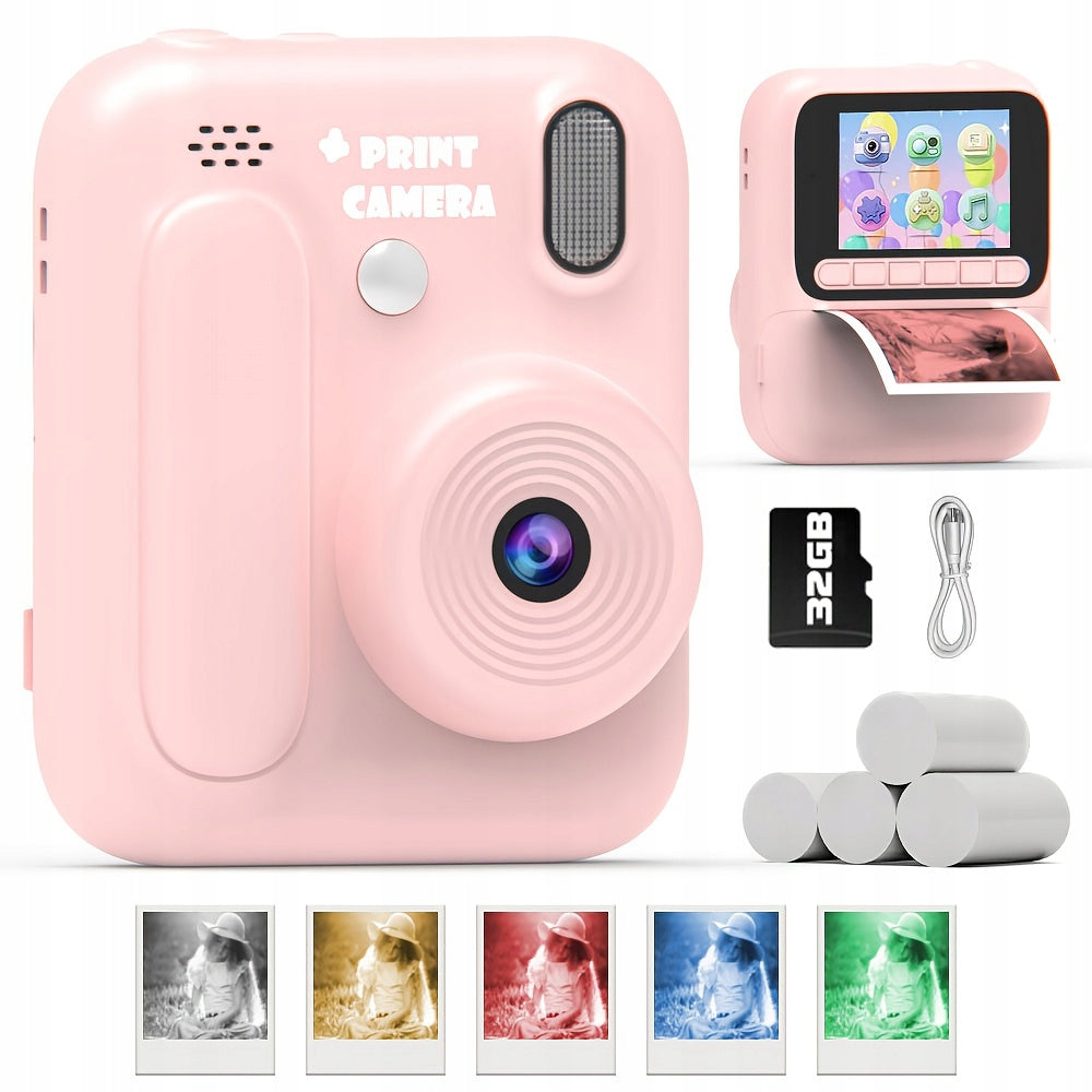 DIGITAL PRINTING CAMERA FOR KIDS HD CARD 32GB Packaging status original